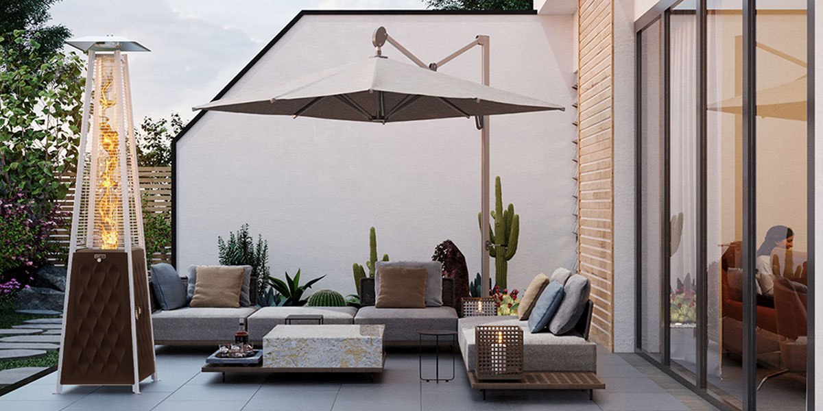 EAST OAK Pyramid Outdoor Patio Heater for Comfort with Friends and Family Outdoors EAST OAK Pyramid Outdoor Patio Heater for Comfort with Friends and Family Outdoors