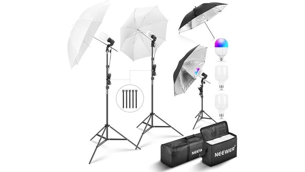 affordable continuous studio lighting kit