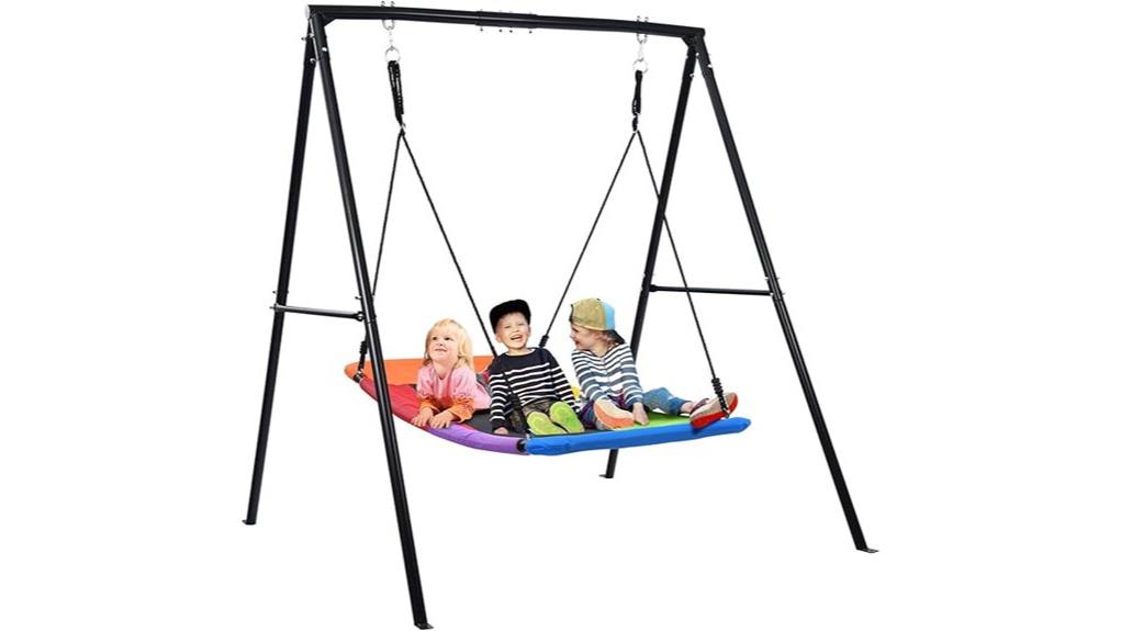 backyard trekassy swing set