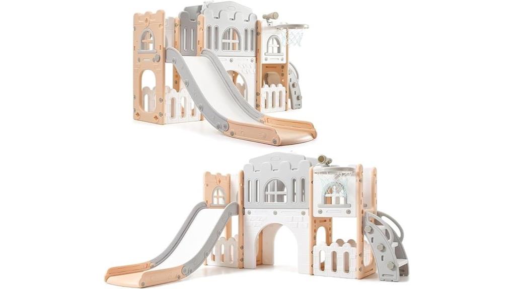 colorful durable backyard playset