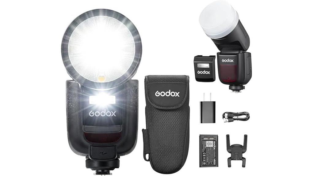 godox v1 pro round head