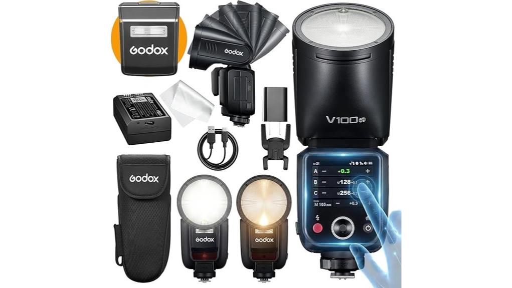 godox v1 style round head