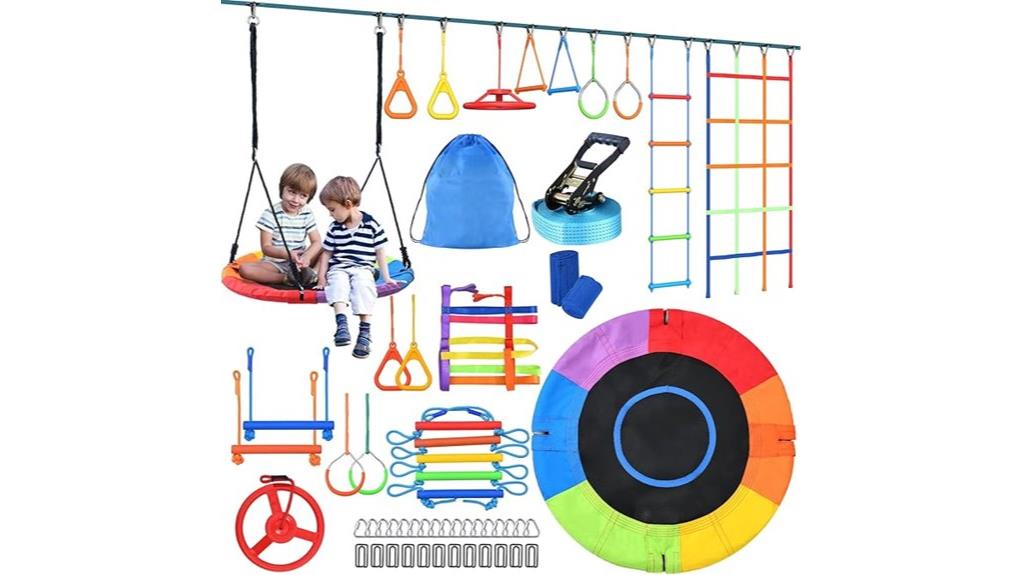hapfan 50ft ninja obstacle
