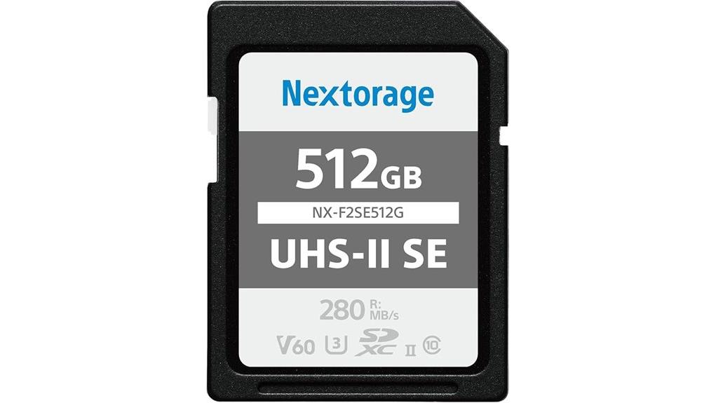 high capacity nextorage sd review