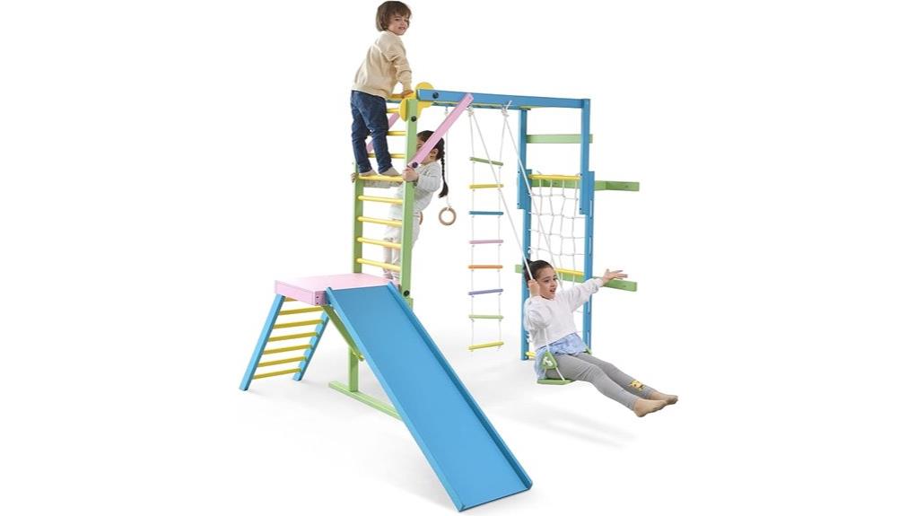 indoor 9 in 1 jungle gym