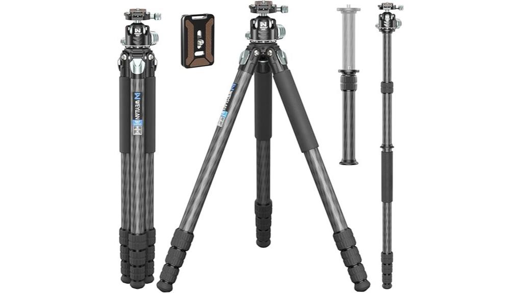lightweight 81 inch carbon tripod