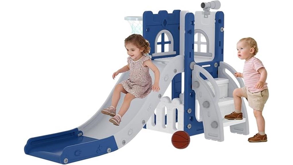 multi functional compact toddler slide