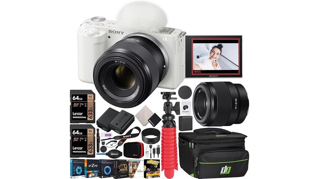 sony zv e10 with 50mm