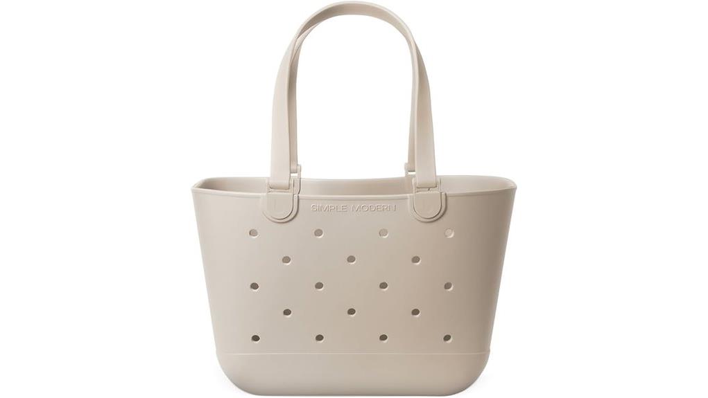 spacious durable stylish beach tote