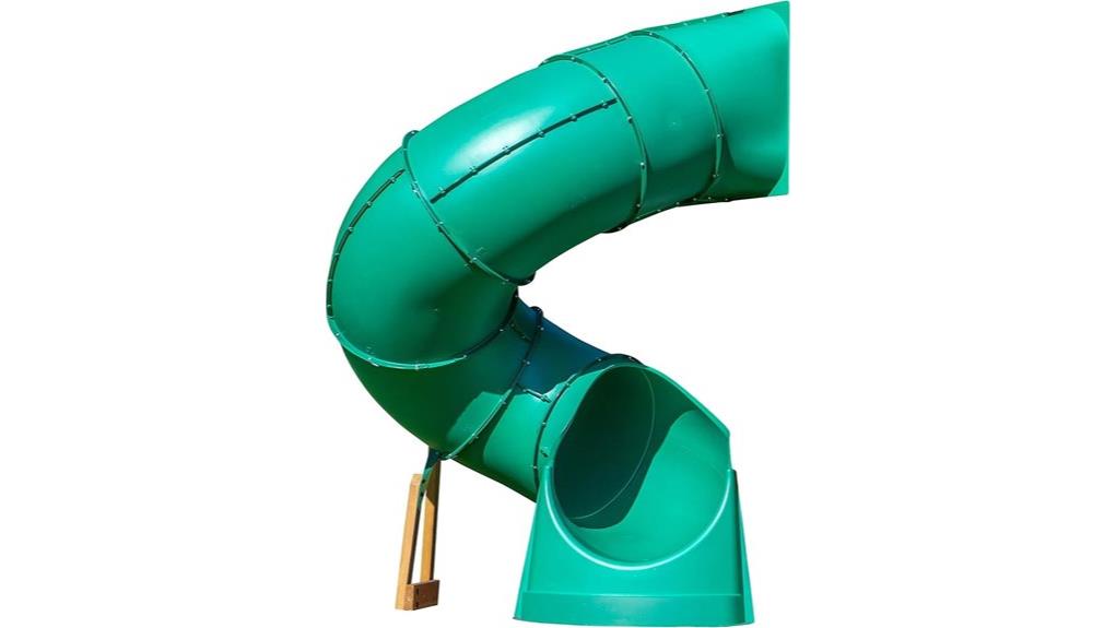 tall spiral backyard slide