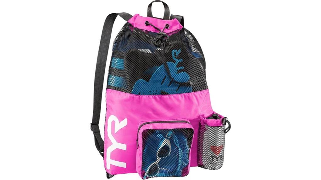 tyr large mesh swim backpack tyr large mesh swim backpack