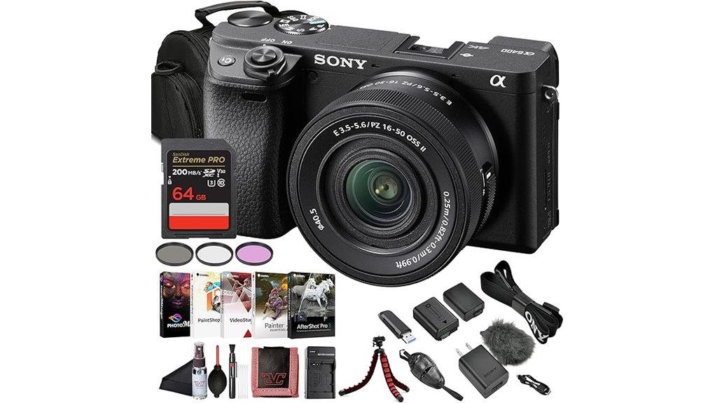 versatile compact mirrorless creator kit