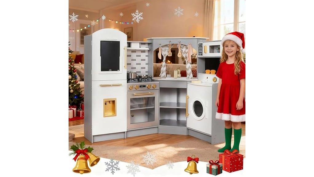 wooden corner play kitchens