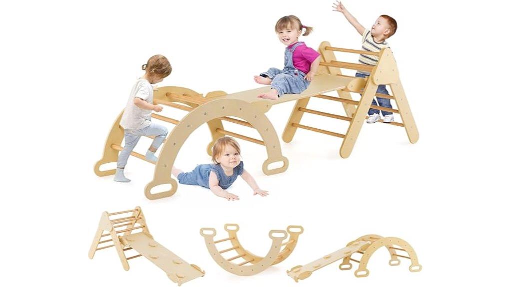 wooden honey joy climber