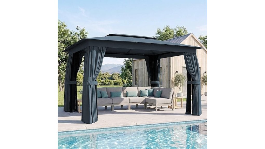 10x12 outsunny outdoor gazebo