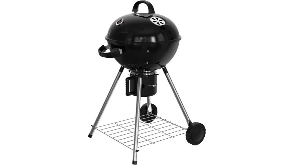 18 5 inch portable charcoal grill