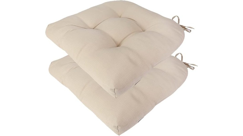 19x19 outdoor chair cushions