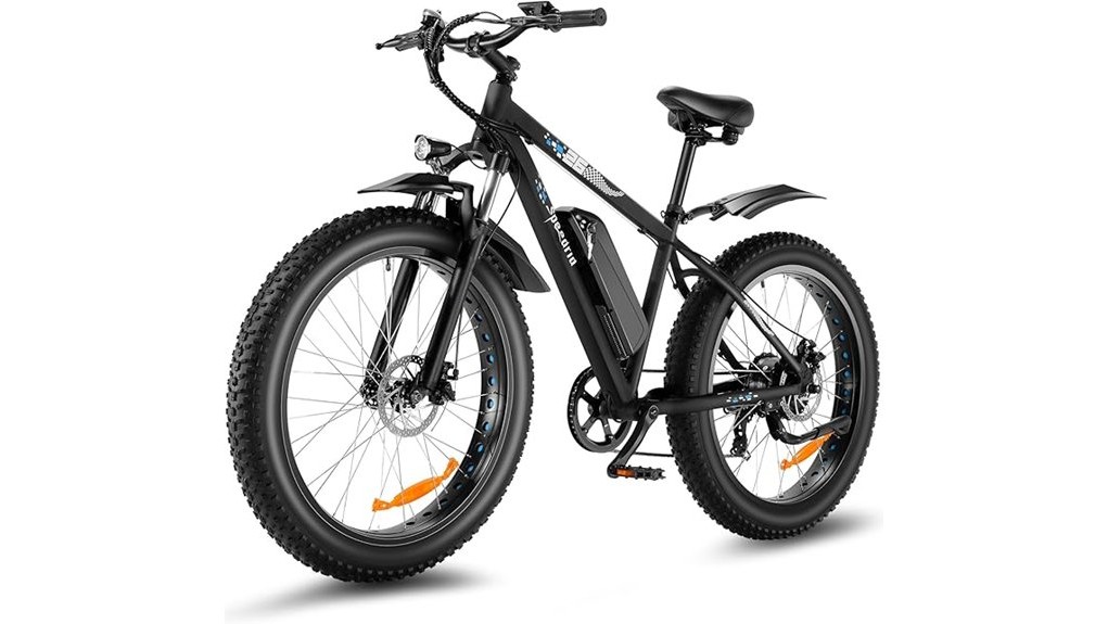 26 inch fat tire e bike