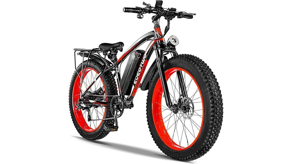 26 inch fat tire ebike