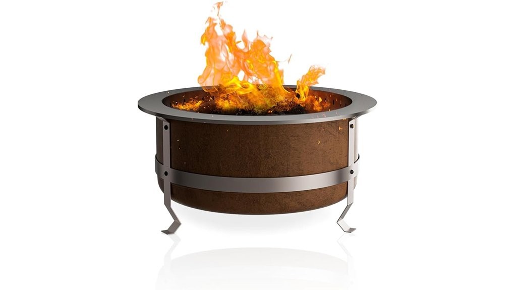 27 inch smokeless fire pit
