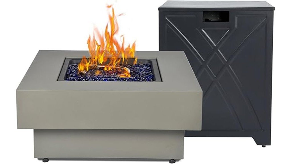 32 5 inch outdoor propane firepit