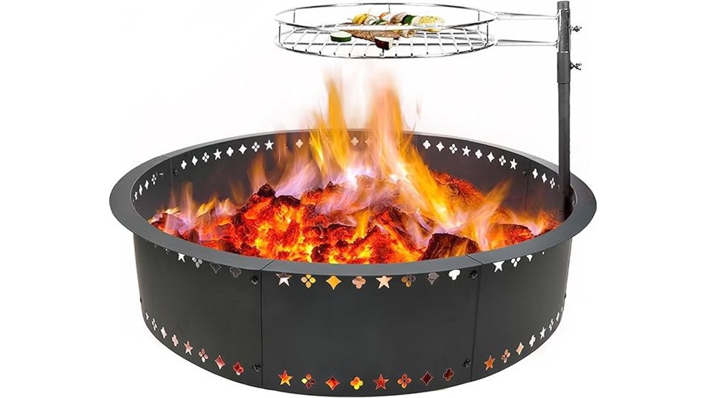 36 inch fire pit ring