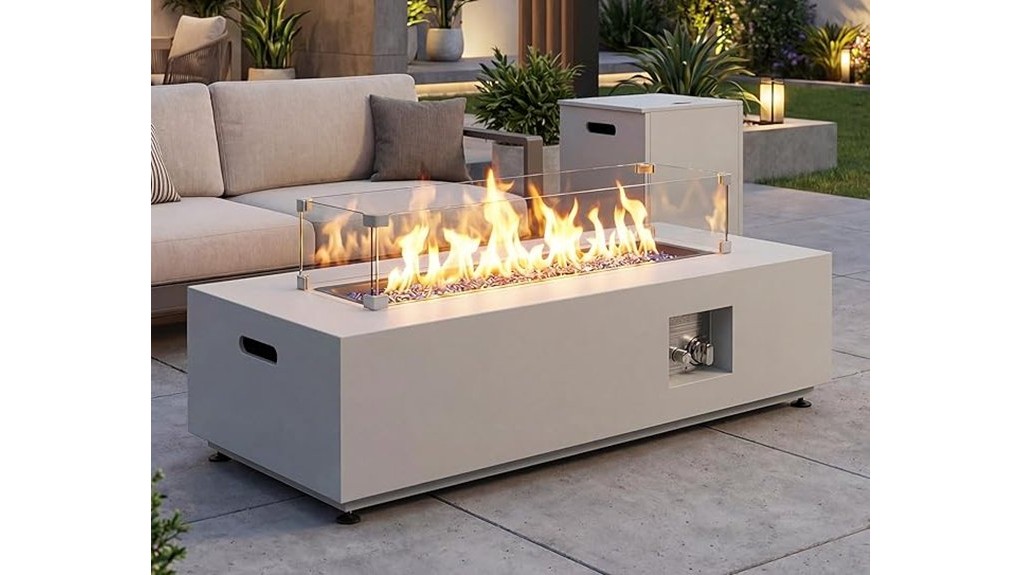 42 inch propane fire pit