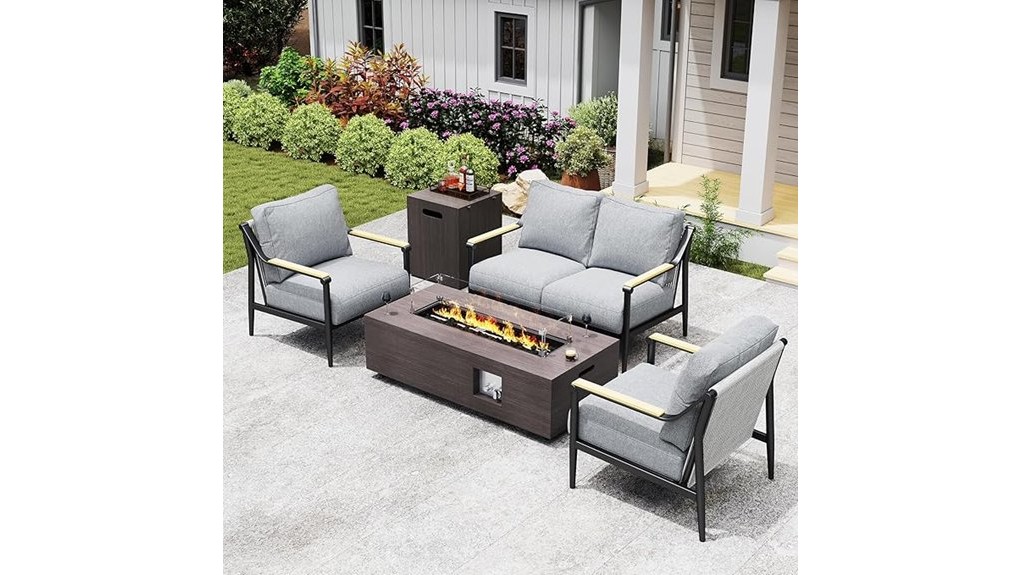 42 inch propane fire table