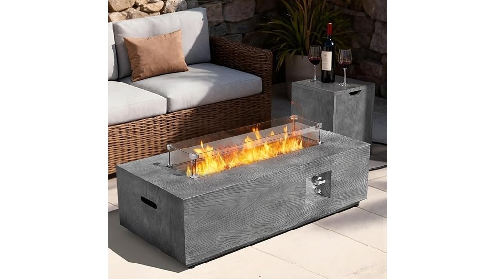 42 inch two piece propane pit 42 inch two piece propane pit