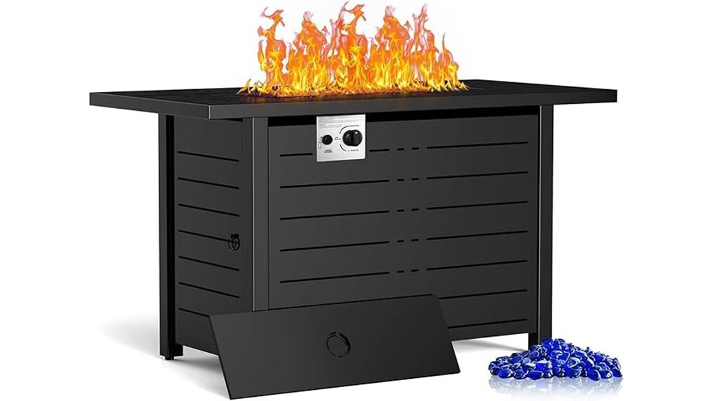 43 inch propane fire pit