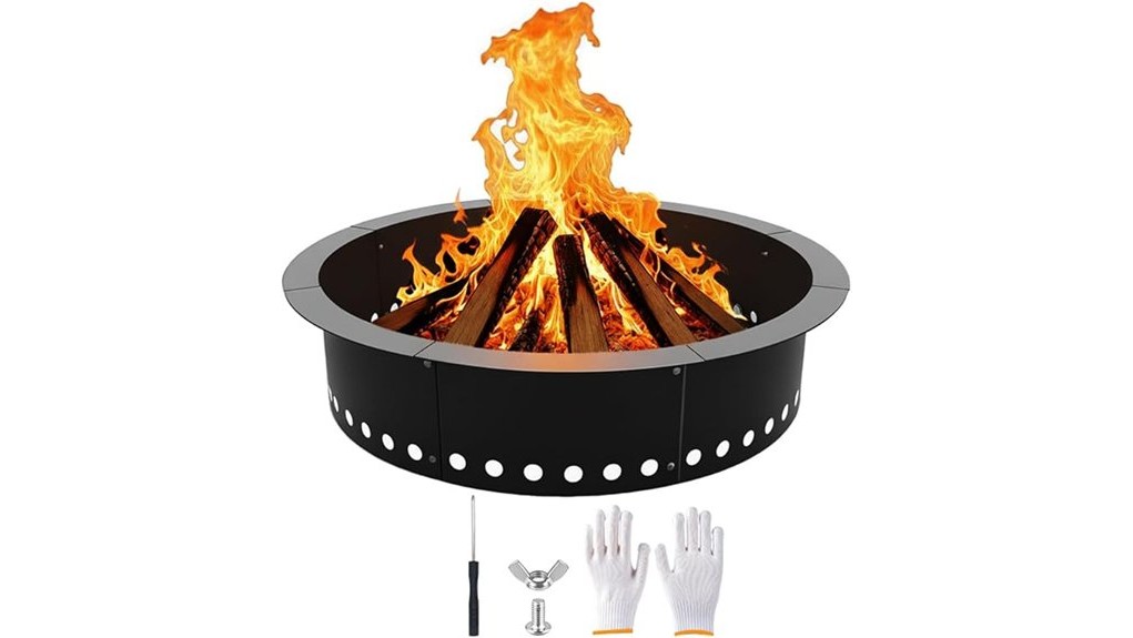 55 inch outdoor fire ring