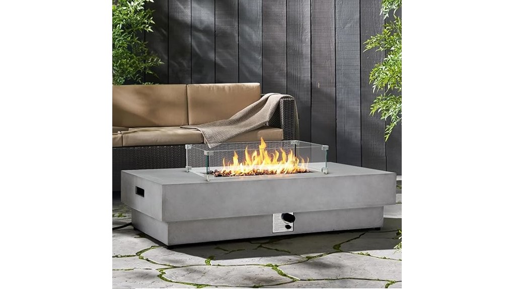 60 inch propane fire pit