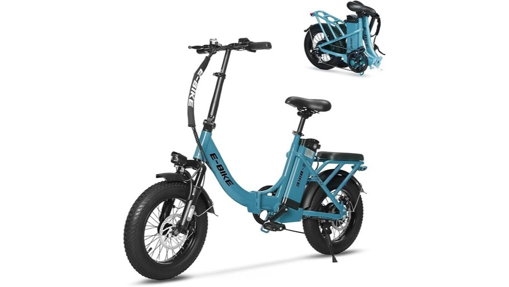 750w foldable electric bike