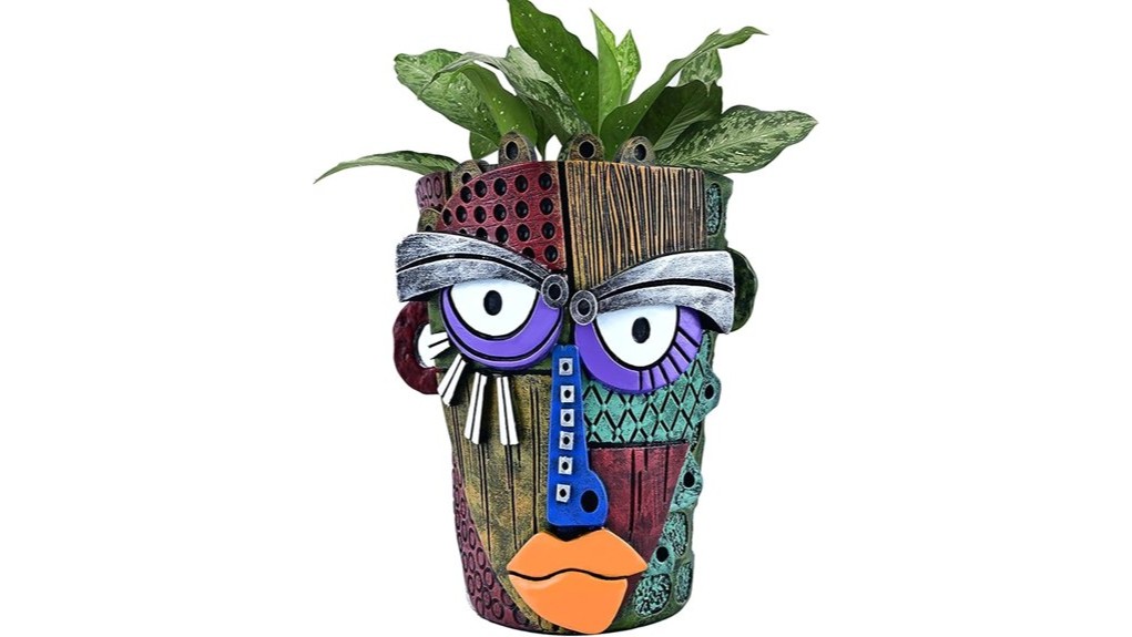 abstract face planter pots review abstract face planter pots review