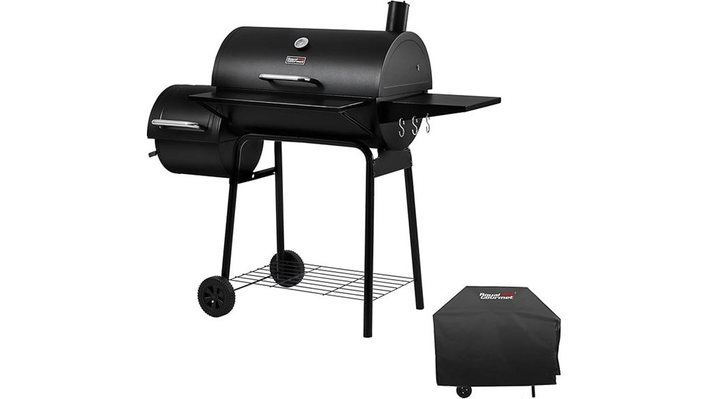 affordable backyard charcoal smoker