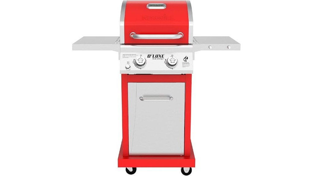 affordable two burner propane grill