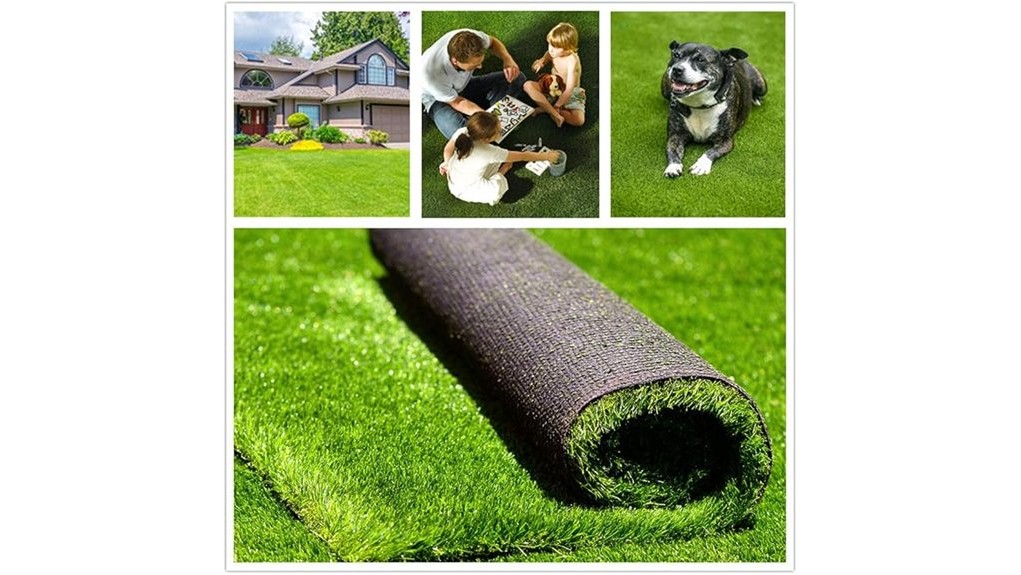 artificial grass turf dimensions
