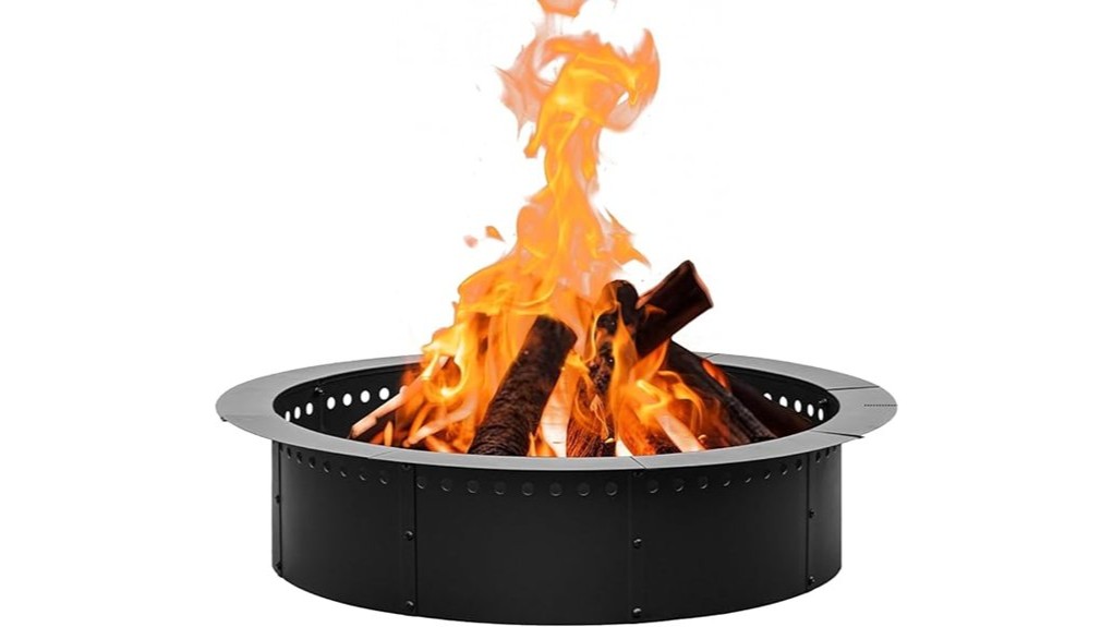 compact durable outdoor firepit