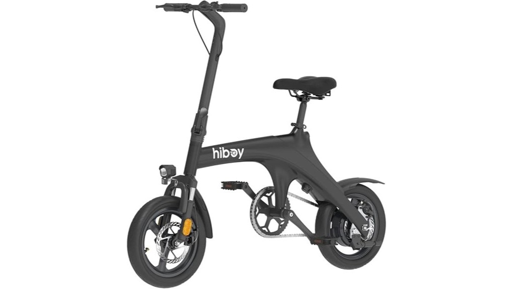 compact foldable commuter e bike