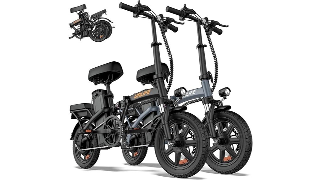 compact foldable electric commuter bike
