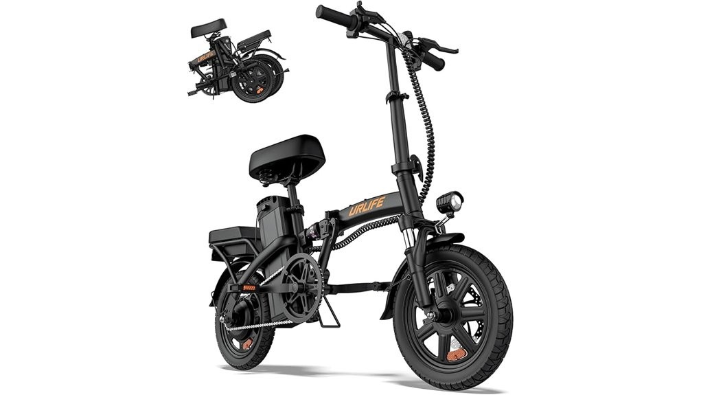 compact folding electric commuter bike