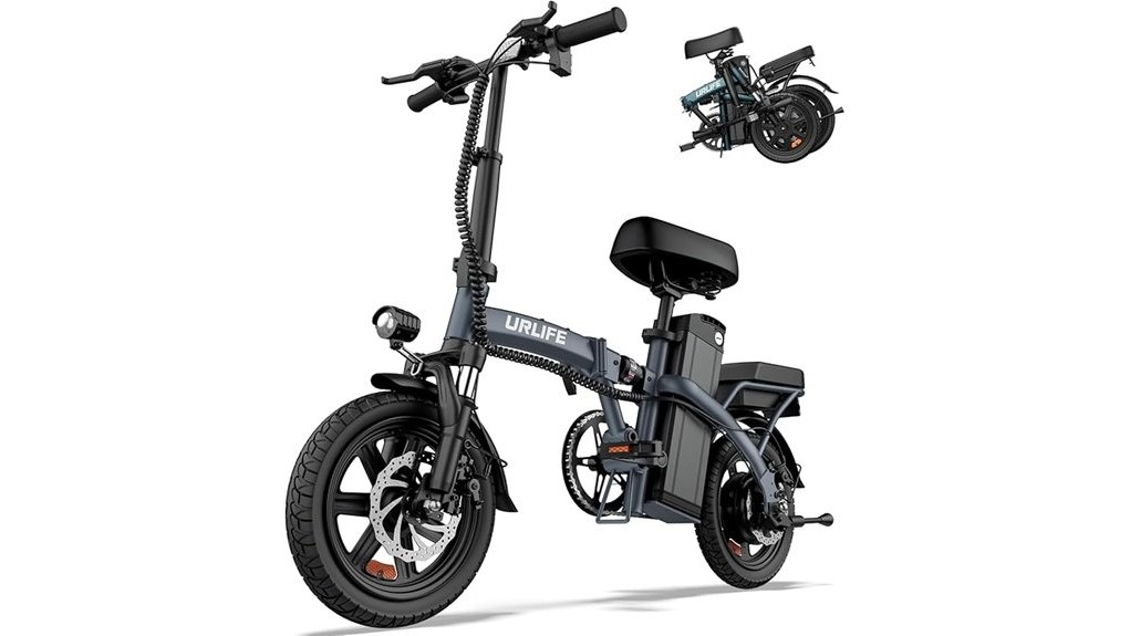 compact folding electric commuter bike
