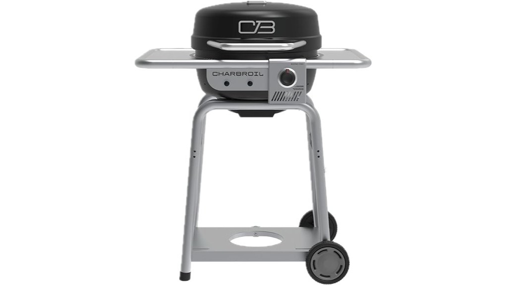 compact high performance two burner grill