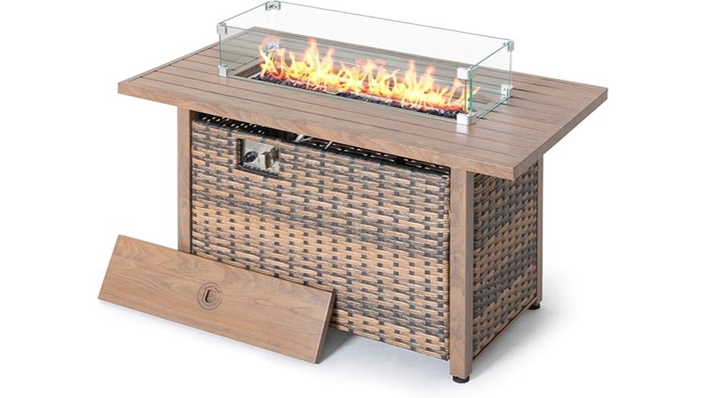 compact outdoor propane warmth