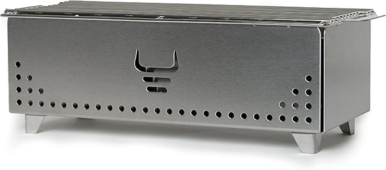 compact portable hibachi grill