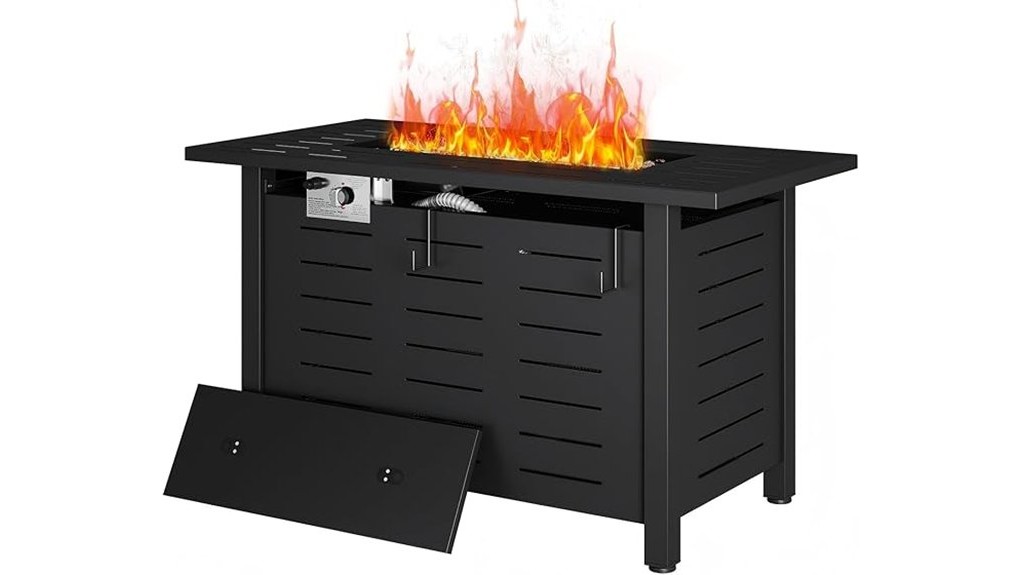 compact powerful backyard heater