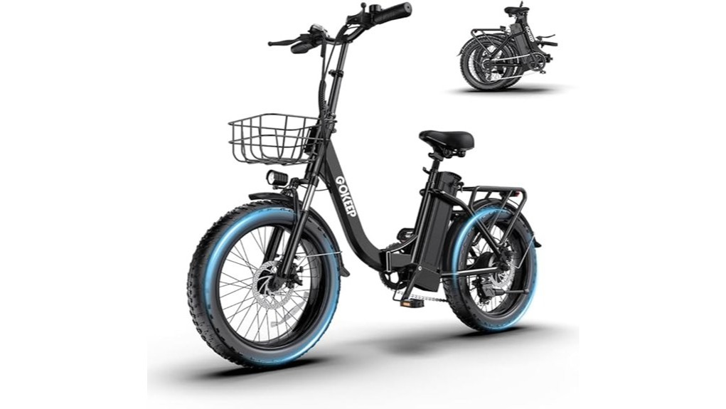 compact powerful foldable commuter bike