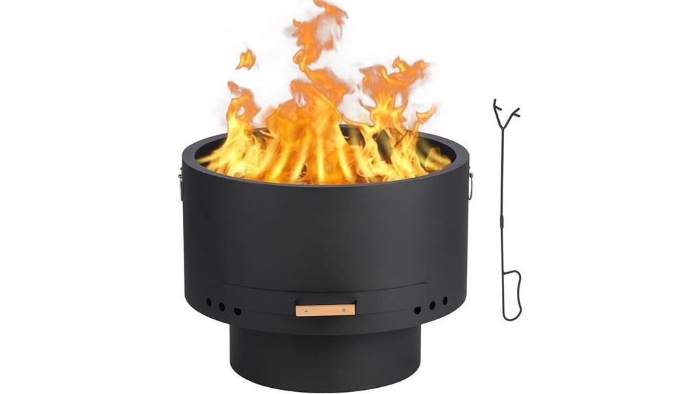 compact smokeless fire pit