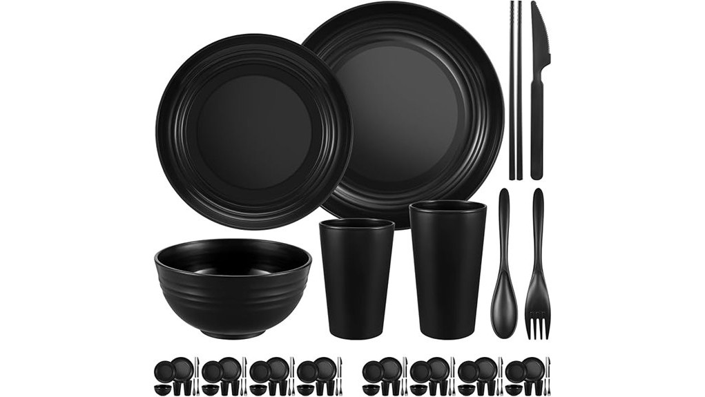 complete 72 piece dishware set