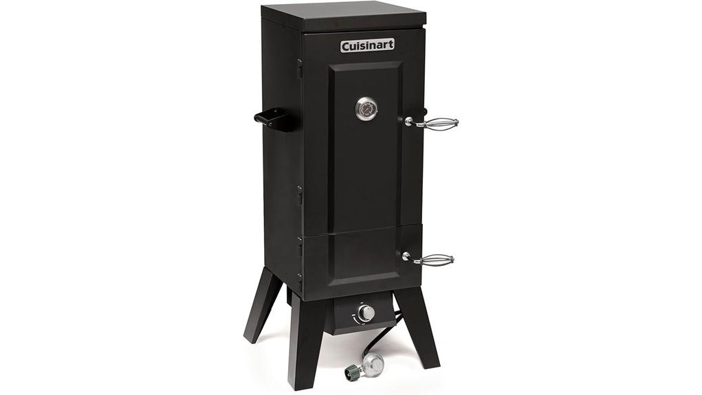 detailed cuisinart 36 propane smoker